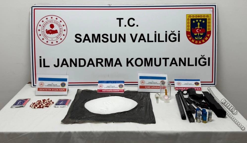 Samsun Atakum'da Dev Uyuşturucu Operasyonu: Metamfetamin Yakalandı
