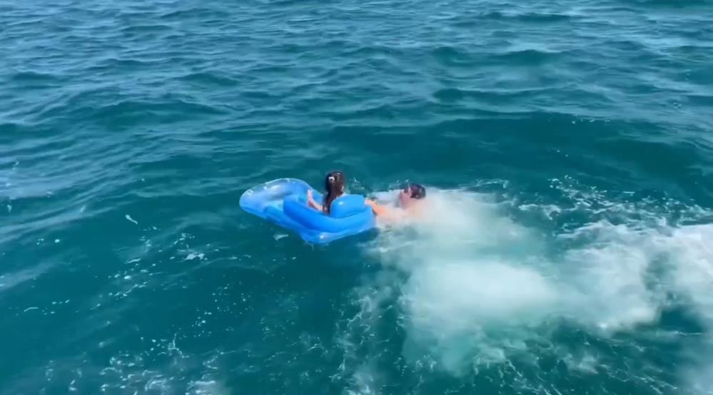 Didim'de Deniz Yatağıyla Sürüklenen Çocuk Kurtarıldı!